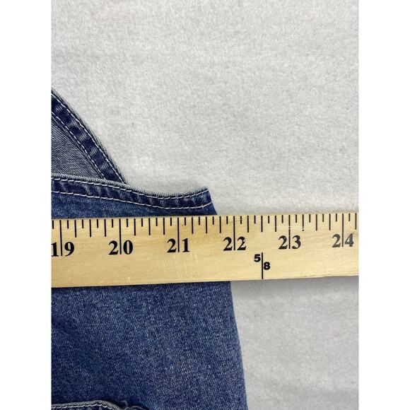 RVT Denim Overalls Size 20 Vintage Blue Wash 100% Cotton Gardening Carpenter - Picture 7 of 8